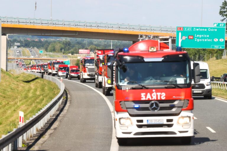 Polscy strażacy będą walczyć z pożarami we Francji. Z pomocą rusza też zastęp ze świdnickiej komendy [FOTO/VIDEO]