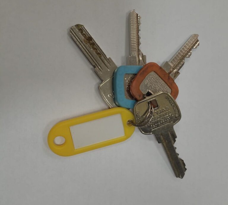 Znaleziono komplet kluczy
