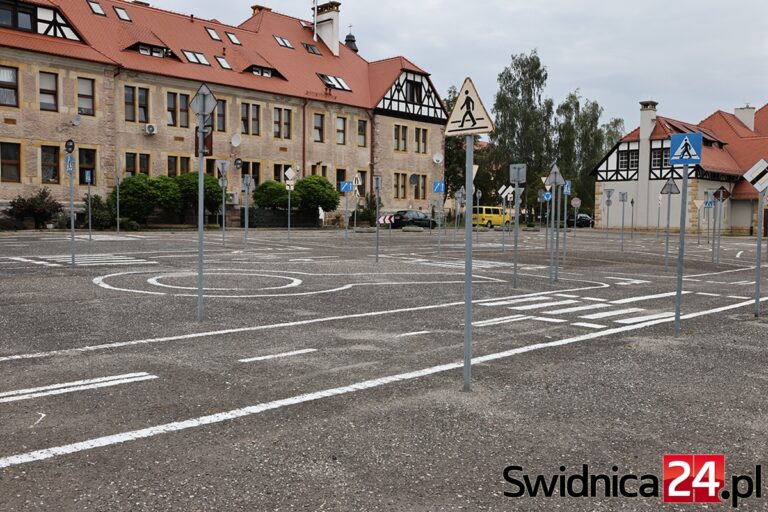 Bez wielkich nakładów miasteczko rowerowe odzyskało swoją funkcję. Dyrektorka walczy o większe środki [FOTO]
