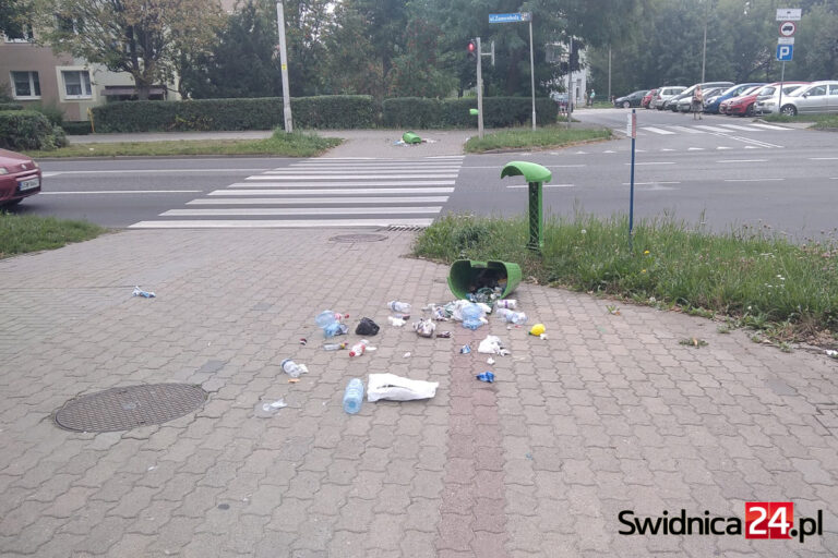 Chuligański wybryk na Osiedlu Młodych. „Jak po wizycie dzików”