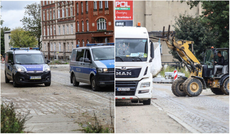 Awantura na placu budowy. Na alei Niepodległości interweniowała policja [FOTO]