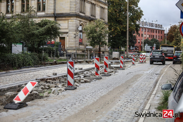 Wykonawca wyrzucony, zinwentaryzowano dotychczasowe prace. Co dalej z przebudową alei Niepodległości?