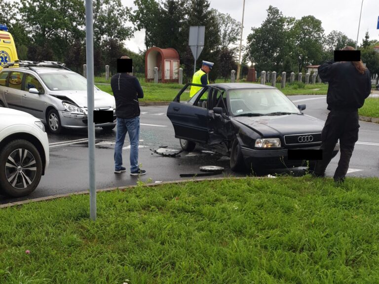 Zderzenie na osiedlu Zawiszów