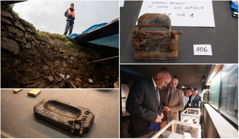 Ślady ostatniej zbrodni w obozie Gross-Rosen. Co znaleziono podczas ekshumacji ofiar? [FOTO/VIDEO]