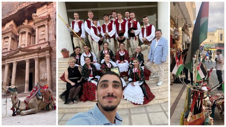 Ze Świdnicy do Jordanii. Jubilat tańczył wśród piasków pustyni [FOTO]