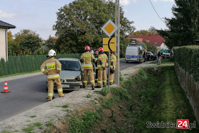 Czołowe zderzenie w Bojanicach [FOTO]