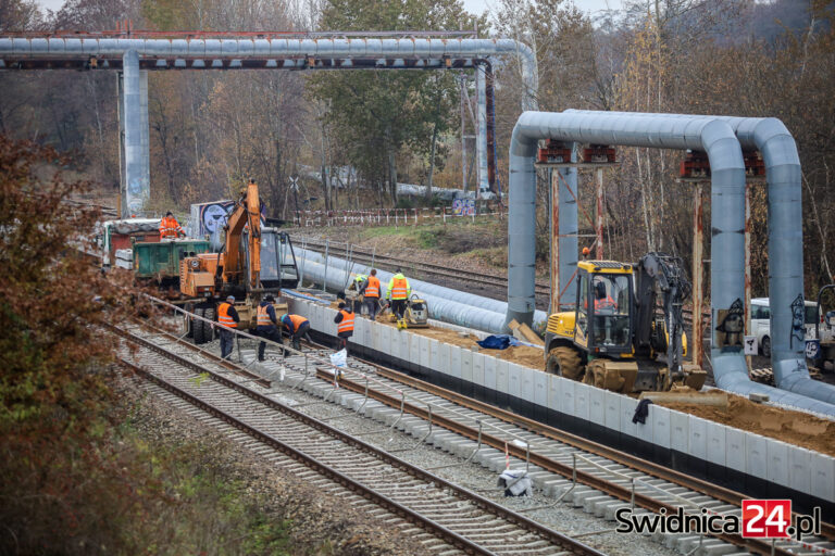 Budują nowy przystanek kolejowy w Świdnicy. Prace pochłoną blisko 5 mln złotych [FOTO]