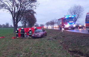 Tragiczny wypadek na krajowej „trzydziestce piątce”. Zginął kierowca