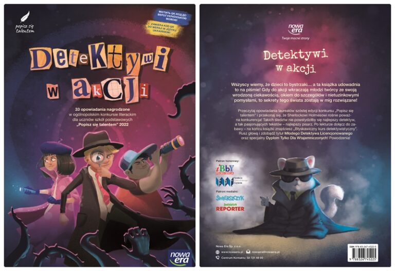 Premiera książki „Detektywi w akcji”. Zanurz się w opowiadania młodych tropicieli tajemnic