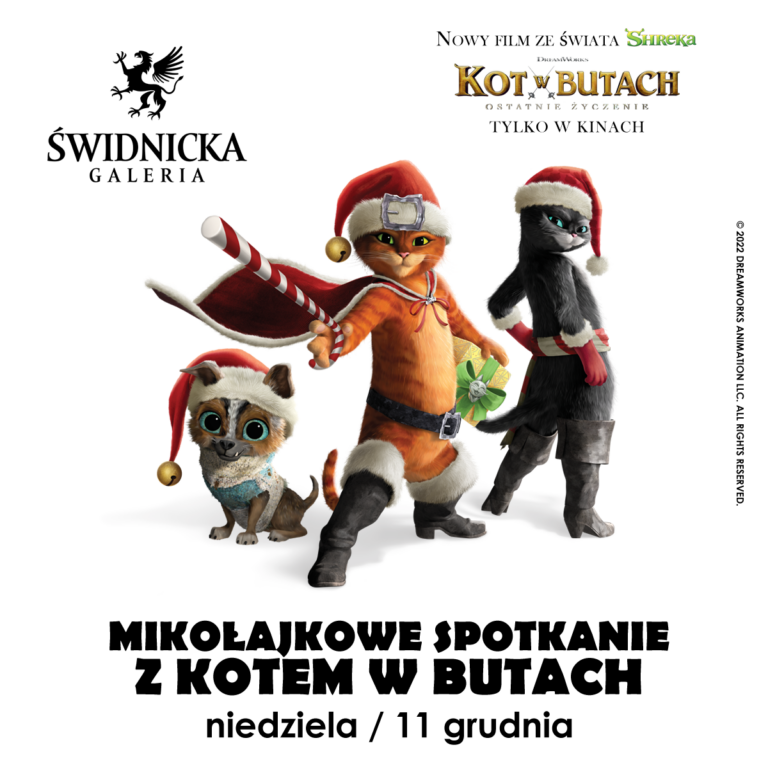 Mikołajkowe spotkanie z Kotem w butach!