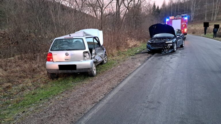 Poważny wypadek na trasie Lubachów-Złoty Las