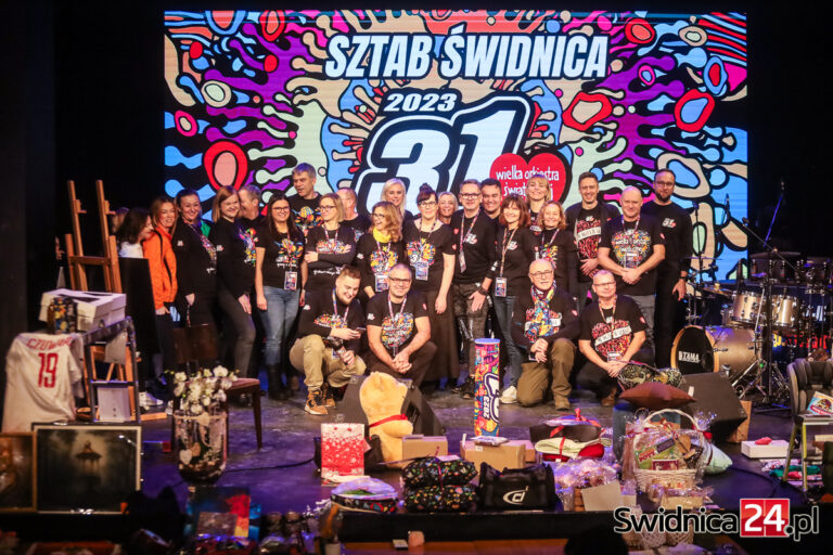 To jest rekord! Prawie 2 razy więcej dla WOŚP niż przed rokiem od Świdnicy, Marcinowic i gminy Świdnica