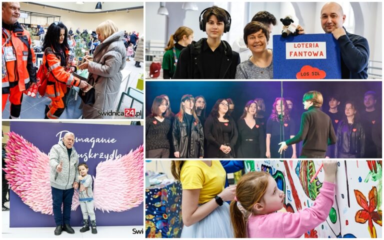 Śpiewająco i słodko w Kasprowiczu, artystycznie w Galerii Świdnickiej. WOŚP w całej Świdnicy [FOTO]