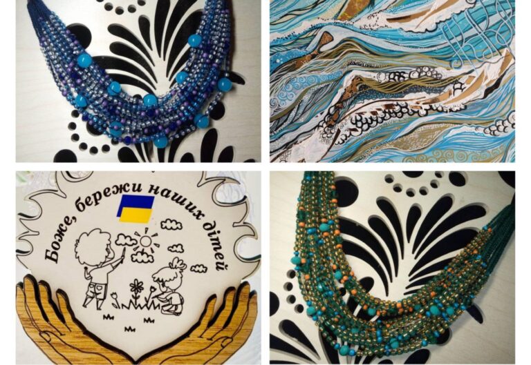 Artyści dla Ukrainy. Szykują charytatywny kiermasz i warsztaty tworzenia naszyjników
