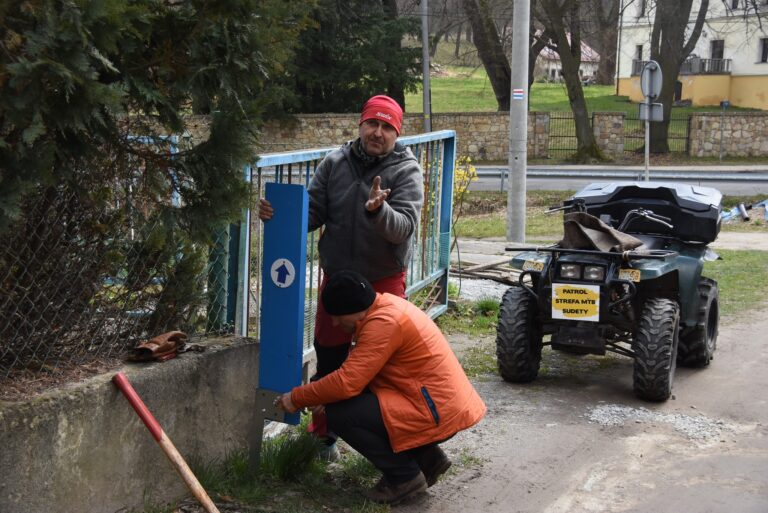 Powstaje pierwsza trasa Strefy MTB Sudety w okolicach Świdnicy