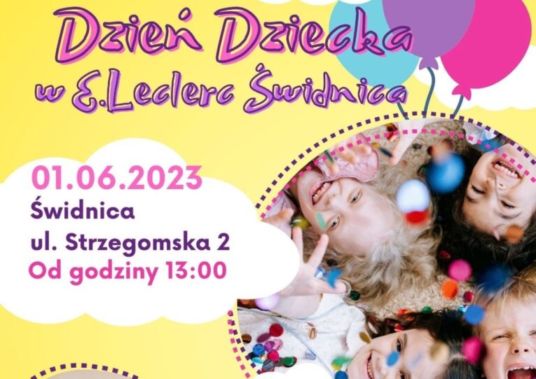 Dzień Dziecka w E.Leclerc w Świdnicy