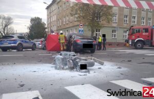 Motocyklista, który zginął w Świdnicy, był poszukiwany listami gończymi