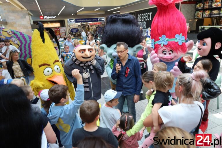 Bajkowi bohaterowie opanowali Galerię Świdnicką [FOTO/VIDEO]