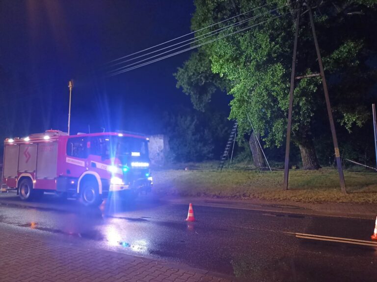 Kolejny dzień z burzowymi ostrzeżeniami. Wczoraj dolnośląscy strażacy interweniowali 64 razy