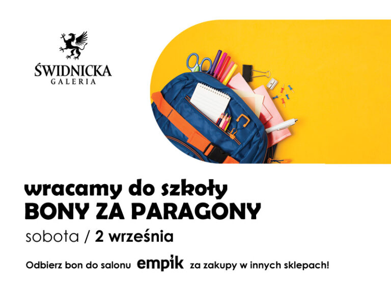 Galeria Świdnicka: Wracamy do szkoły!