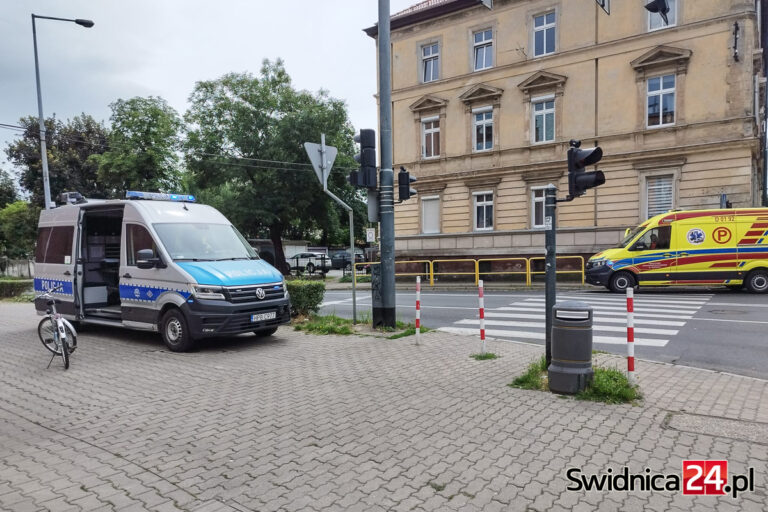 Czołowe zderzenie rowerzystów na Wrocławskiej
