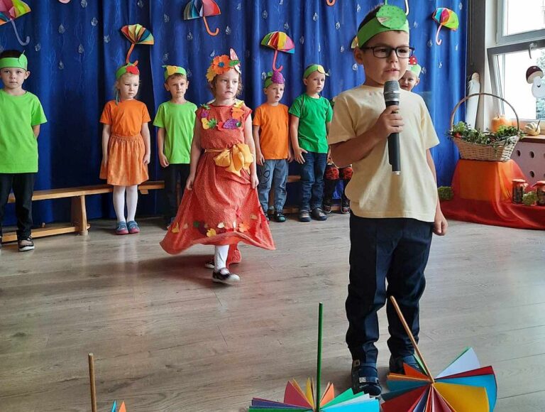 Powitanie jesieni i nowych przedszkolaków w „Słoneczku”