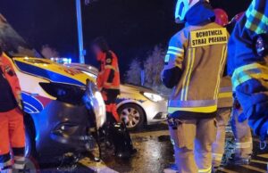Policja wskazała sprawcę kolizji z udziałem karetki. Kierowca nie zgadza się