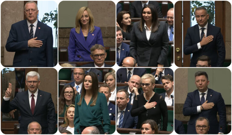 Pierwsze posiedzenie Sejmu X kadencji. Posłowie z okręgu wałbrzyskiego złożyli ślubowanie [FOTO/VIDEO]