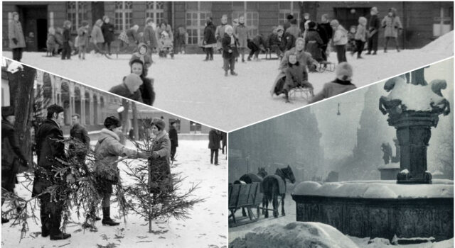 zimowa Swidnica na dawnych zdjeciach