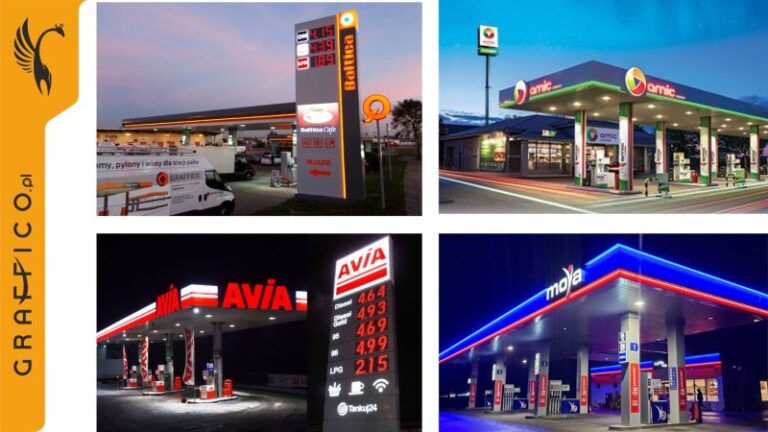 Etapy rebrandingu stacji paliw