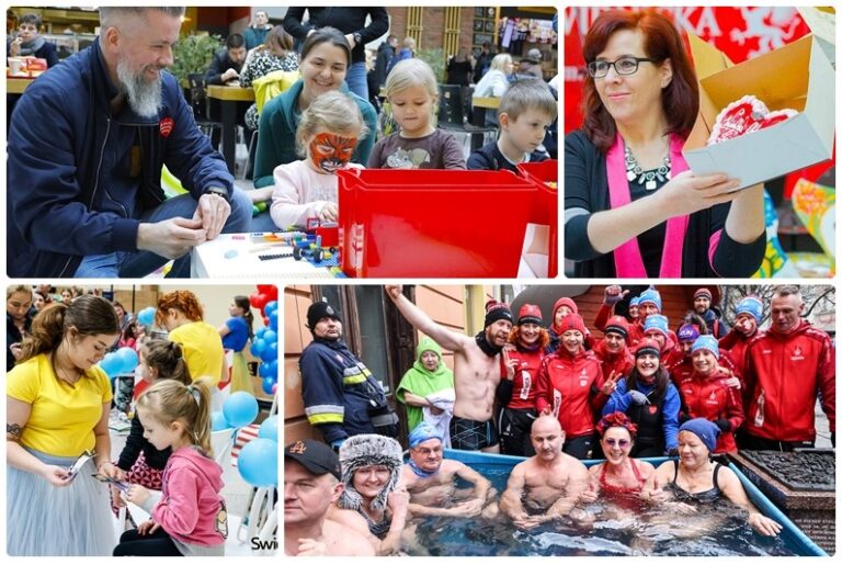 WOŚP w Galerii Świdnickiej. Będą atrakcje dla dzieci, morsowanie i Teatr Ognia