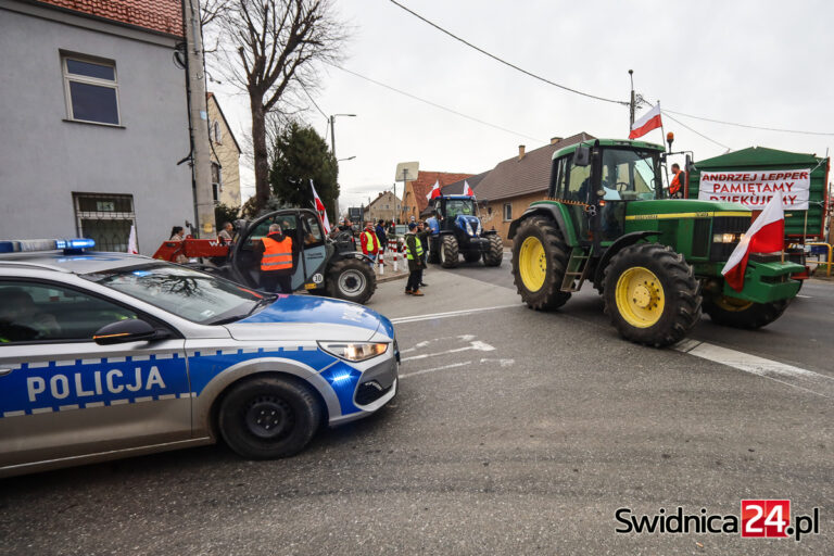 Nie będzie blokady rolniczej na trasie Świdnica-Wrocław