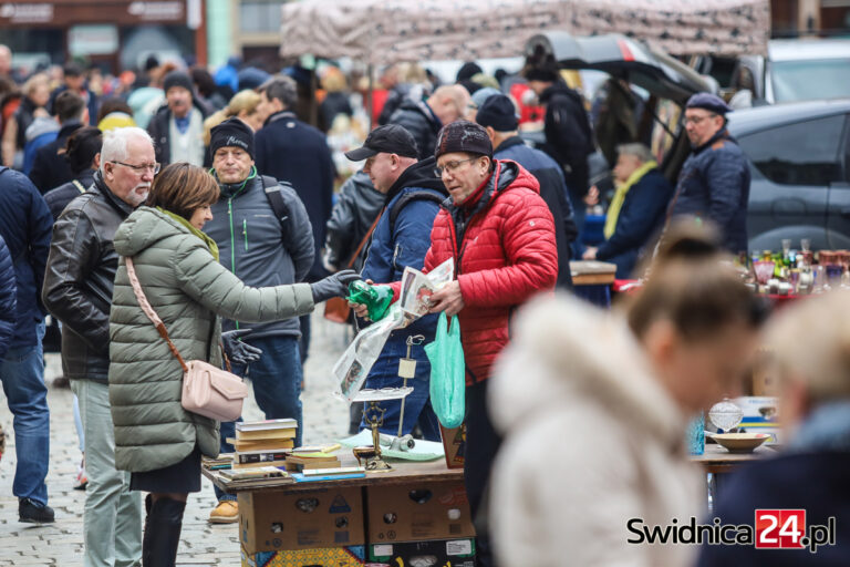 Od porcelany po miecze i meble. Marcowa giełda staroci w Świdnicy [FOTO]
