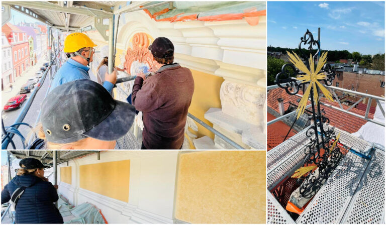 „Perła pośród kamienic będzie jeszcze piękniejsza”. Widać pierwsze efekty renowacji zabytku [FOTO]