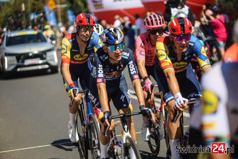 Tour de Pologne ominie tym razem powiat świdnicki [VIDEO]