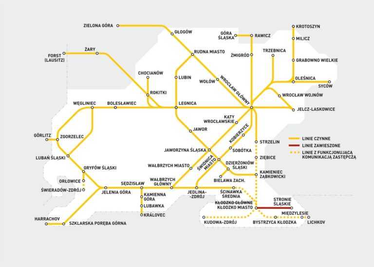 Pociągi wracają na trasę Świdnica – Jedlina-Zdrój. Koleje Dolnośląskie o planowanym funkcjonowaniu połączeń 20 września