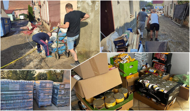 Osadzeni ze świdnickiego aresztu pomagają usuwać skutki powodzi. Mieszkańcy i organizacje organizują wsparcie dla poszkodowanych [FOTO]