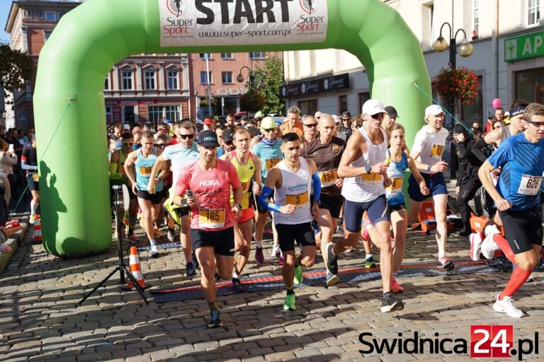 Zbliża się strzegomski półmaraton. Organizatorzy informują o utrudnieniach