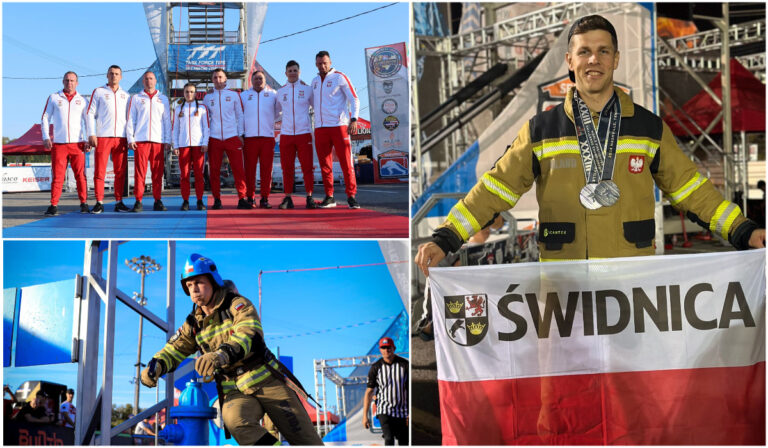 Polacy strażacy z medalami mistrzostwa świata. Do Świdnicy jadą dwa srebra [FOTO]