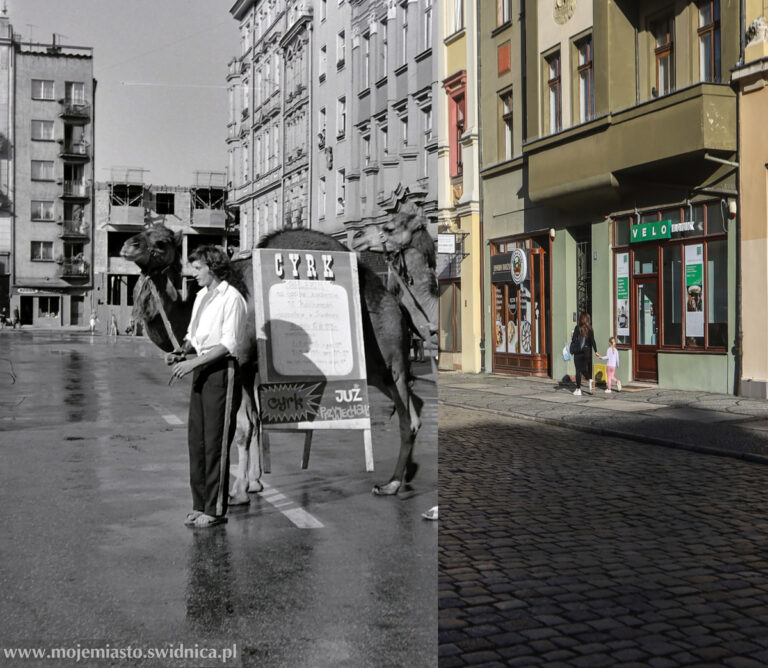 Świdnica wczoraj i dziś. Rynek