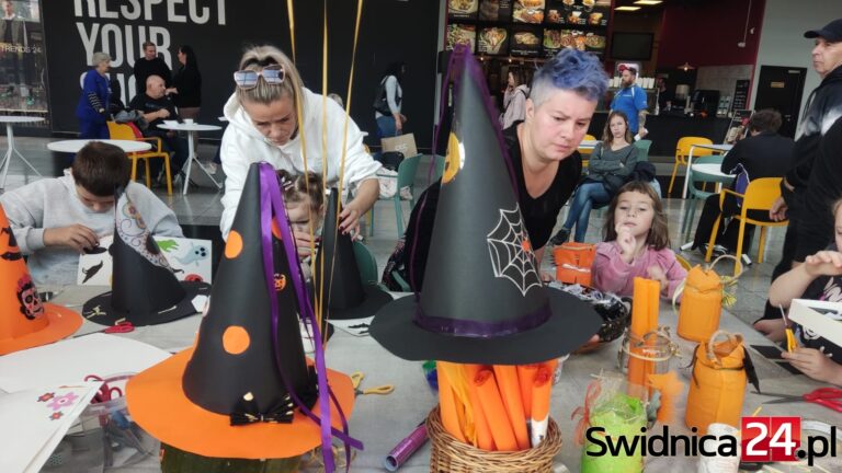 Warsztaty halloweenowe w Galerii Świdnickiej rozpoczęte! [FOTO/VIDEO]