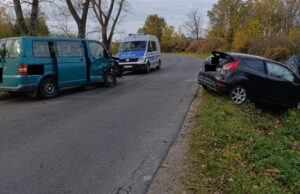 Czołowe zderzenie między Bojanicami a Lutomią