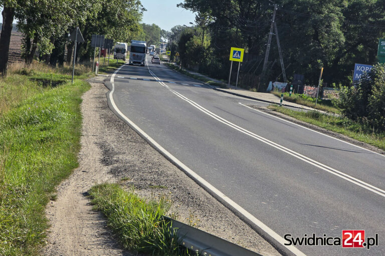 Chcą poprawić bezpieczeństwo na strzegomskim odcinku krajowej „piątki”