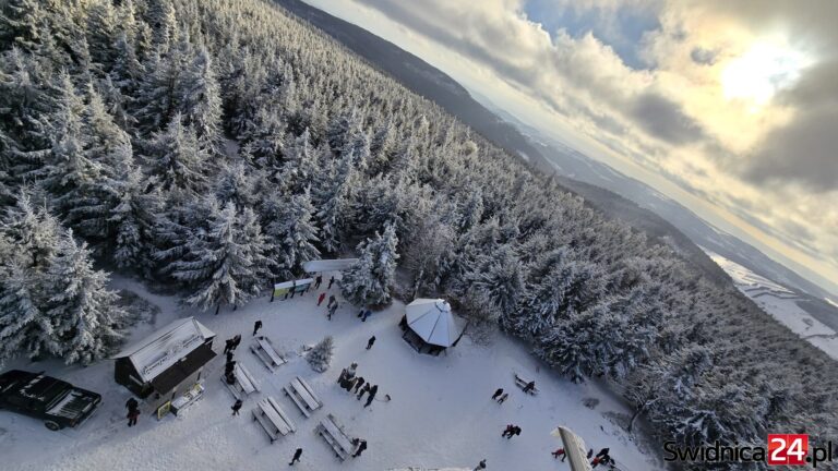 Bajecznie i zimowo na Wielkiej Sowie [FOTO/VIDEO]