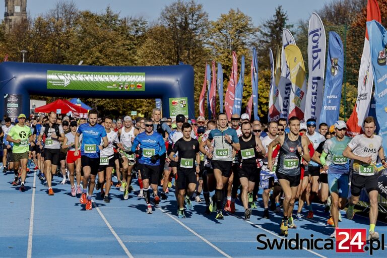 Pobiegnie blisko 2000 osób. W sobotę IX RST Półmaraton Świdnicki, będą utrudnienia!