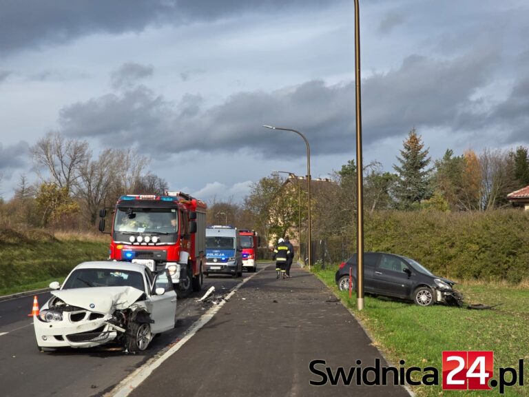 Zderzenie na Kraszowickiej [FOTO]