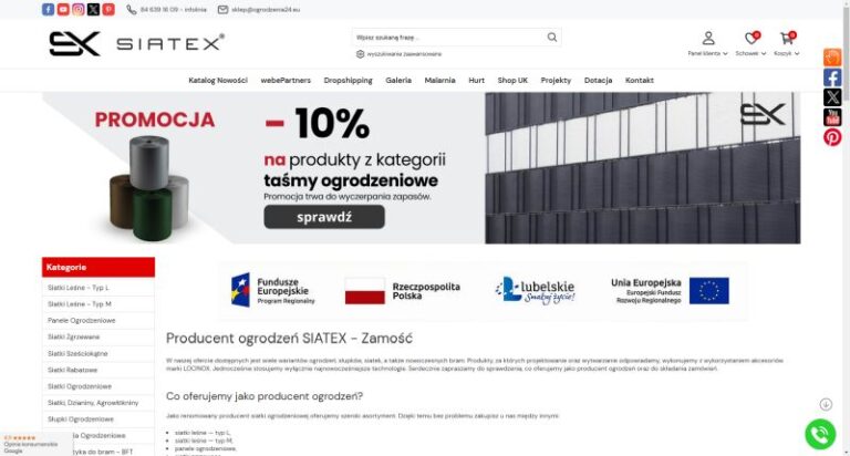 Najlepszy producent siatki ogrodzeniowej – na co zwrócić uwagę przy wyborze?