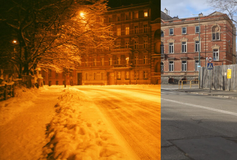 Świdnica wczoraj i dziś. Ul. Żeromskiego