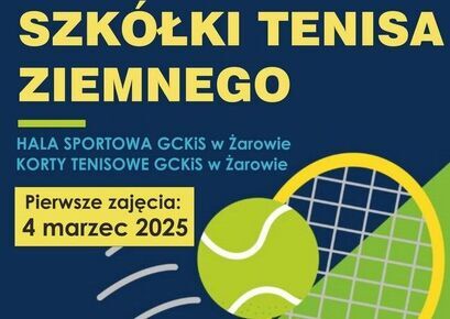 Zapraszają dzieci i młodzież na zajęcia tenisa ziemnego