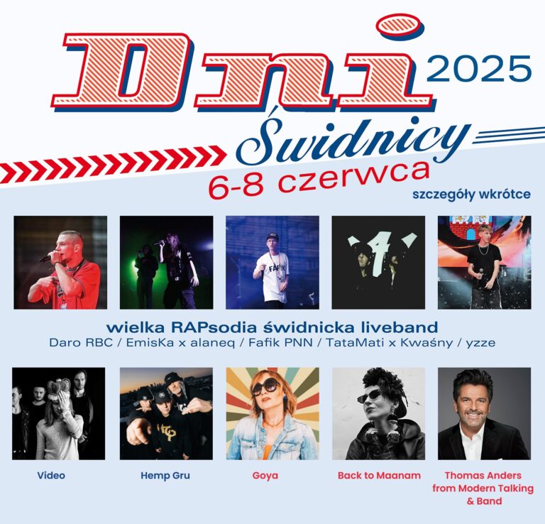 Ponad pół miliona na organizację Dni Świdnicy. Wiadomo już, kto wystąpi